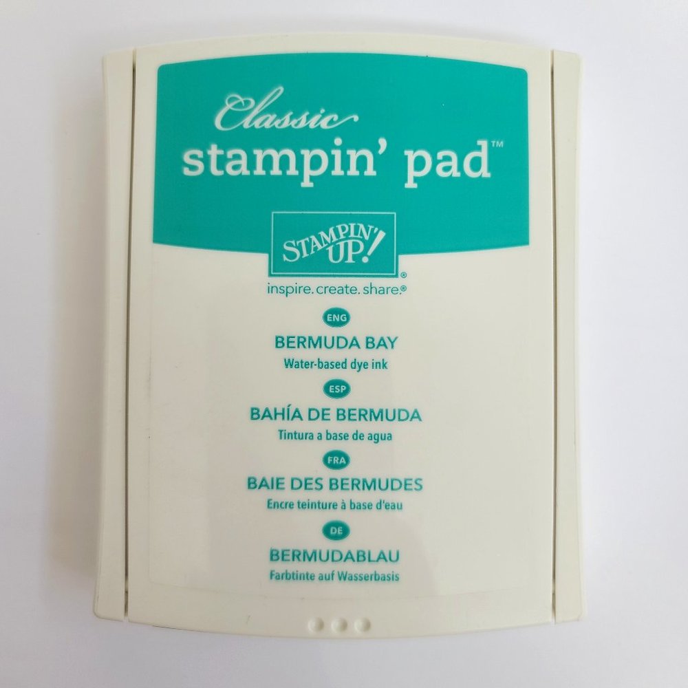 🎀SOLD🎀 Stampin UP! Classic Stampin' Pad - Bermuda Bay